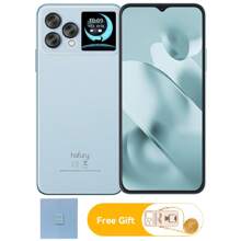 CUBOT Hafury V1, Điện thoại thông minh Android phiên bản toàn cầu, RAM 8GB, ROM 256GB, Màn hình 6.583" FHD+, Camera 64MP, NFC, Màn hình kép, 4G kép, Pin 4350mAh - Màu xanh lam - Xem 2