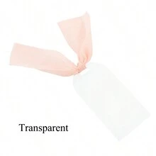 1pc/8pcs Blank Acrylic Bookmark Arched With Ribbon Label Handmade DIY Festival Gift Wedding Seat Hanging Sign Party Decoration - One Size - View 22