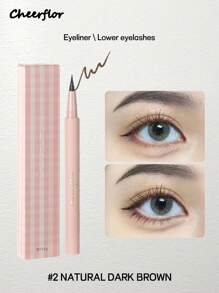 CHEERFLOR Ultra Fine Liquid Liner Pencil, Eyeliner Pencil, Lower Eyelashes Pencil, Lying Silkworm Shadow Pencil, Intense Color, Smooth Ink Flow, Fast Dry, Waterproof And Sweatproof,600mg