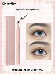 CHEERFLOR Ultra Fine Liquid Liner Pencil, Eyeliner Pencil, Lower Eyelashes Pencil, Lying Silkworm Shadow Pencil, Intense Color, Smooth Ink Flow, Fast Dry, Waterproof And Sweatproof,600mg