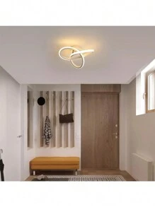 Lámpara Techo Baño Led Regulable Lus Moderna Colgante 3modos - Blanco - Ver 7