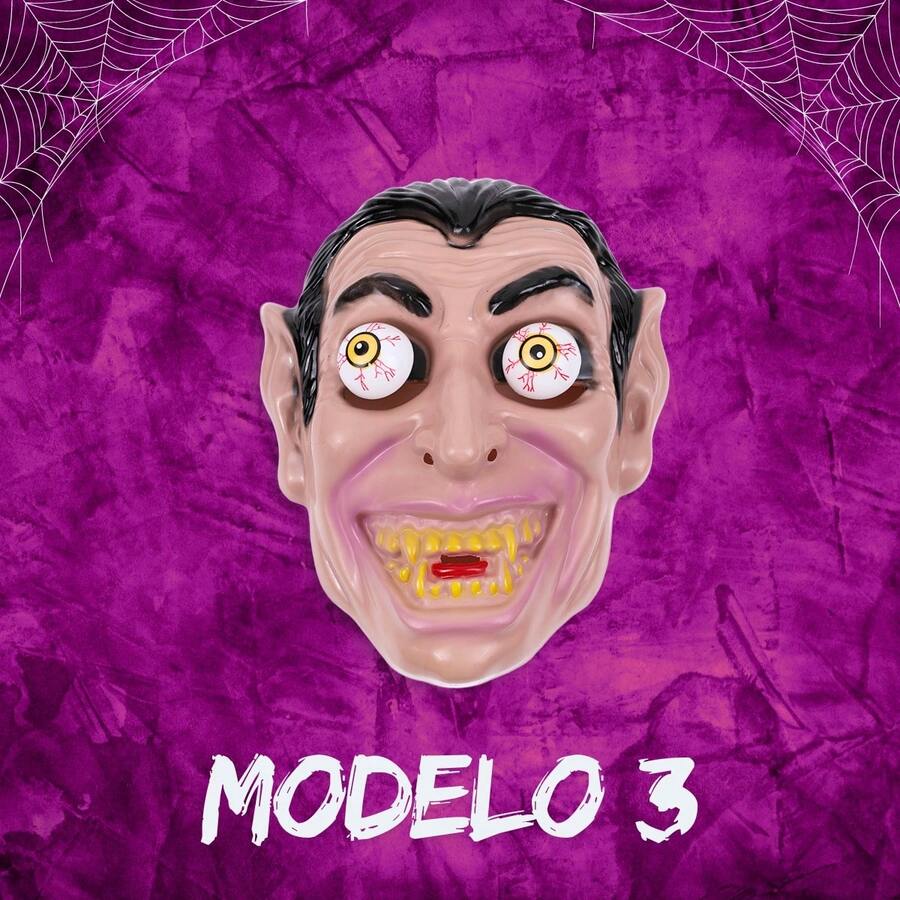 Halloween Mask Mascara Costume Party Horrible Monster Led Novelty - 米色 - 查看 1