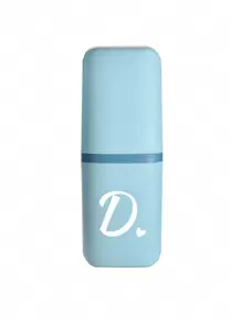 1pc Daisy Letter A-Z Portable Toothbrush Case, Keep Your Toothbrush Clean And On The Go!Travel Toothbrush Holder, Portable Toothbrush Cup Cover, Suitable For Travel, Camping, Business Travel, And School, Multi-Purpose Toothbrush Cup, Travel Wash Cup, Toothbrush And Toiletries Storage Kit, Minimalist Toiletries Storage Box, Travel Essentials, Bathroom Accessories, Household Items, And Storage Supplies - Baby Blue - View 13