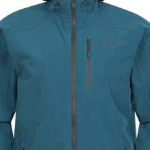 Mountain Warehouse Mens Bachill Three Layer Waterproof Jacket (Petrol) - Dark Blue - View 2