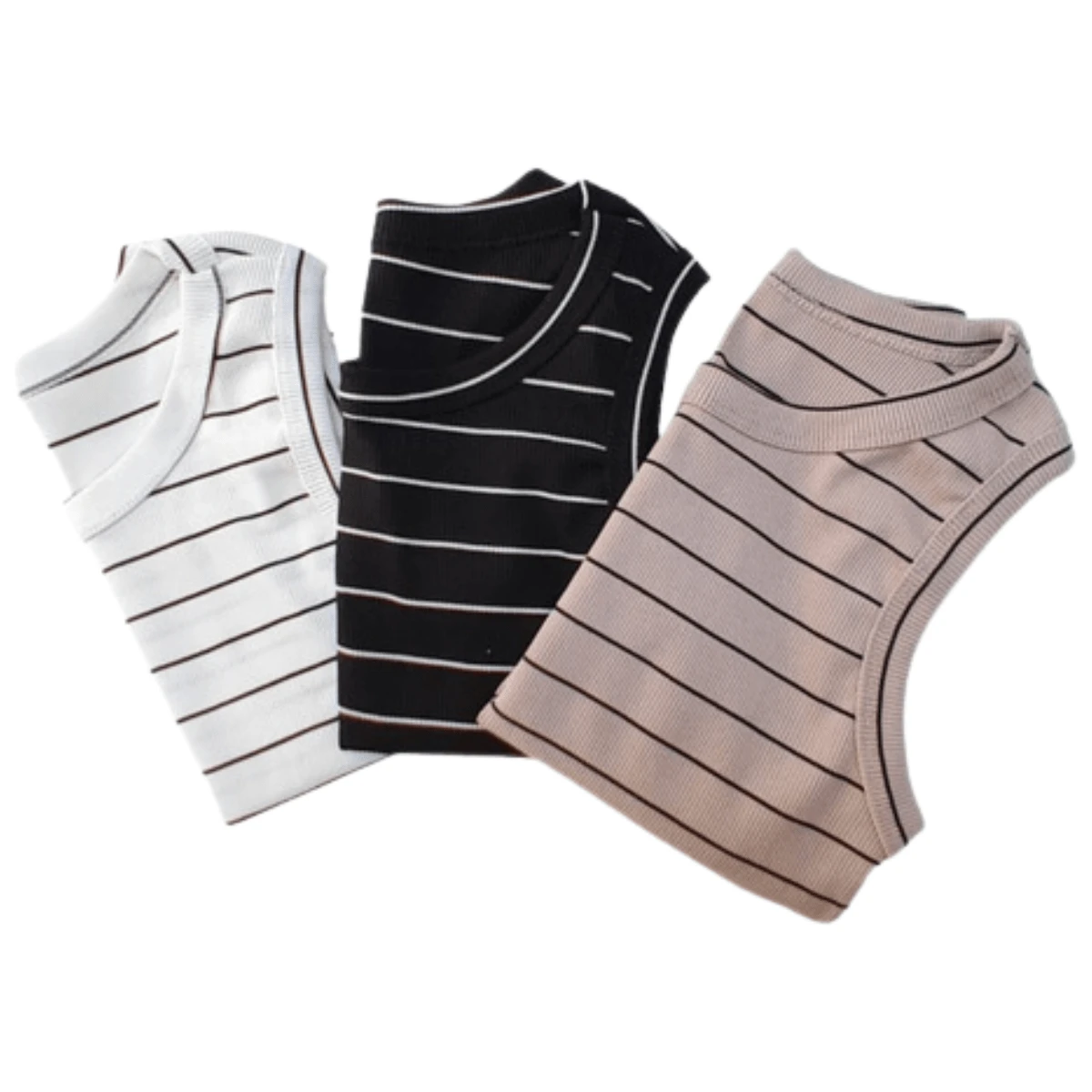 Regata Femenina Listrada Básica Bicolor Ribana