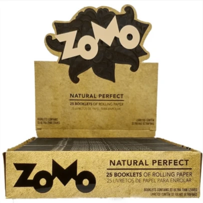 Seda Zomo Natural Perfect King Size Caixa Sedas 25 Livretos