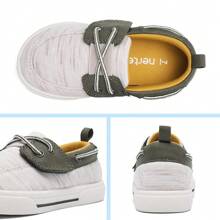 Tombik Toddler Boys & Girls Boat Shoes Kids Canvas Sneakers (Toddler/Little Kid) - WALNUT - View 9