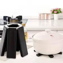 1 pieza/2 piezas/3 piezas Almohadilla aislante plegable - Negro - Ver 2