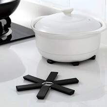 1 pieza/2 piezas/3 piezas Almohadilla aislante plegable - Negro - Ver 1