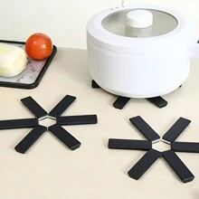 1 pieza/2 piezas/3 piezas Almohadilla aislante plegable - Negro - Ver 5