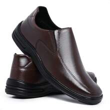 Antistres Men's Comfort Dress Shoes - Coffee Brown - View 5