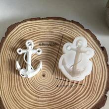 1 stampo in silicone a forma di ancora di piccole dimensioni