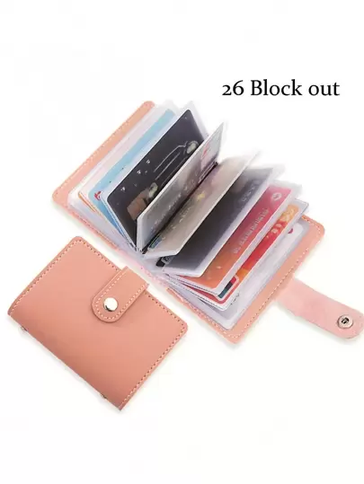 1 pieza Bolsa para tarjetas de crédito unisex antirrobo y antimagnética, bolsa creativa para múltiples tarjetas y documentos de identidad con protección, bolsa para guardar licencia de conducir, como organizador de viaje, bolso de maquillaje, bolsa de cosméticos, organizador de maquillaje de gran capacidad, para lápices labiales, brochas, productos de cuidado de la piel, teléfono móvil, monedas, artículos pequeños, para el hogar, regalo, vacaciones y festivales de Halloween y Navidad, de uso multifuncional con vibraciones bohemias