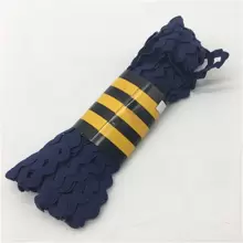 1pc 15yards 5mm Multicolor Polyester Ribbon Zig Zag Ribbons DIY Handmade Material For Wedding Party Christmas Decoration - Pick Colors - View 4