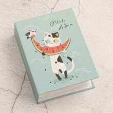 1 Pc 4R 100pcs Photo Album Memorial Book Cartoon Insert Recall Cute Good Time Child Gift Cute Cartoon Photo Albums - Multicolor - View 11
