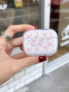 1 个极简主义蝴蝶结、草莓、雏菊图案透明耳机盒兼容 AirPods 1/2、AirPods Pro、AirPods 3、AirPods Pro（第二代） - 彩色 - 查看 3