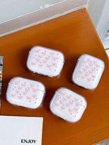 1 个极简主义蝴蝶结、草莓、雏菊图案透明耳机盒兼容 AirPods 1/2、AirPods Pro、AirPods 3、AirPods Pro（第二代） - 彩色 - 查看 2