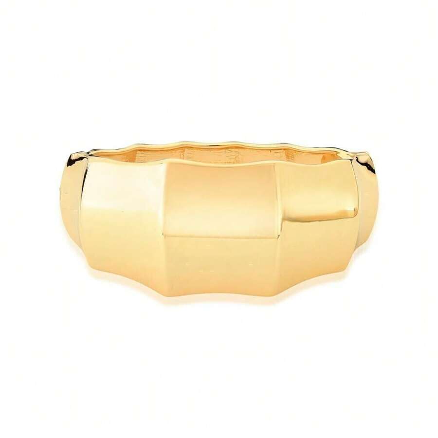 Golden Wavy Bracelet - Vàng - Xem 1