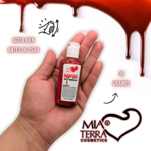 MIA TERRA COSMETICS -  Fake Blood For Fantasy Makeup - Dropper 30 Ml - View 2