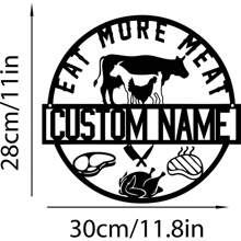 1pc Metal Garden Sign With Stakes, Garden Stake Sign Personalized, Garden Metal Sign, Custom Gardener Decor, Metal Yard Decor, Gardening Gifts Birthday Graduation