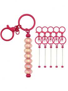 5 Pieces Keychain Bars For Beads - DIY Beadable Keychains Bars Making - Beadable Keychain - View 20