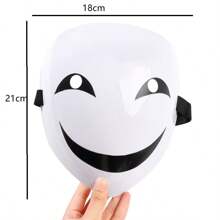 Máscara de terror de cara completa, máscara de payaso terrorífico como accesorio de disfraz, máscara para fiesta de Halloween, Navidad