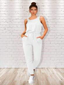 Palazzo, Casual Jumper With Circular Neck Lady Hamburg Brand Maria Bela - 白色 - 查看 1