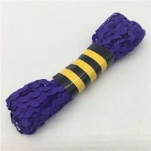 1pc 15yards 5mm Multicolor Polyester Ribbon Zig Zag Ribbons DIY Handmade Material For Wedding Party Christmas Decoration - Pick Colors - View 5