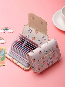 1 cái cho khe cắm nhiều thẻ nhỏ gọn dung lượng lớn bằng lái xe giấy phép lái xe dễ thương cá nhân hóa tất cả trong một gói tiền xu hoạt hình hộp đựng thẻ khe cắm nhiều thẻ đơn giản ví dung lượng lớn nhỏ chống khử từ khe cắm nhiều thẻ dễ thương thẻ ngân hàng tiền xu ví đựng thẻ kinh doanh ví đựng thẻ tín dụng phụ nữ ví đựng thẻ ảnh cho phụ nữ ví nhỏ ví ví ví đựng thẻ - Nhiều màu - Xem 1