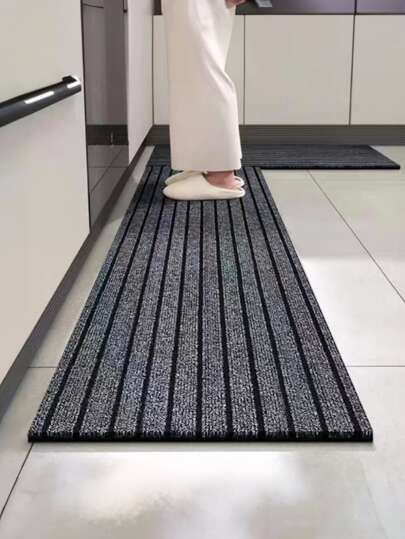 1pc Carpet Mat Entrance Floor Rug Anti-Slip Doormat For Home Kitchen, Customizable