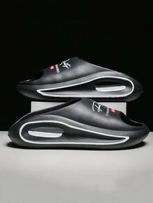 女士时尚系带凉鞋，软底运动拖鞋，休闲户外海滩拖鞋，舒适且 - 黑色 - 查看 1