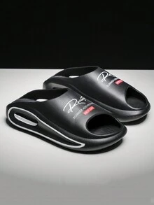 女士时尚系带凉鞋，软底运动拖鞋，休闲户外海滩拖鞋，舒适且 - 黑色 - 查看 3