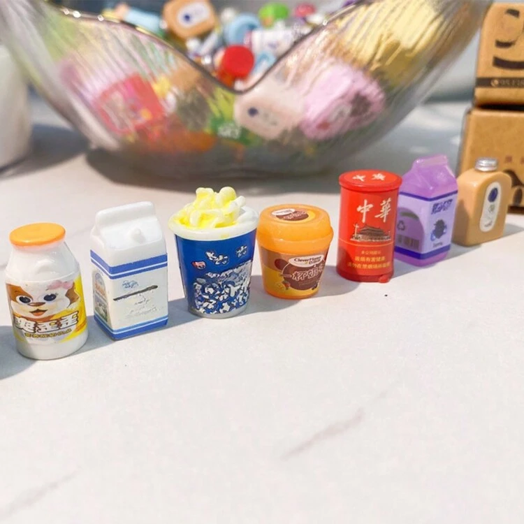 10/20/30 chiếc Đồ trang trí nhà Trang trí nhà Mini Tỷ lệ Ngôi nhà nhỏ Lon nước ngọt thu nhỏ DIY Cảnh thực phẩm siêu nhỏ, Mô hình chai nước trái cây & đồ uống đóng hộp bằng nhựa mini DIY Nhà siêu thị thực phẩm mini, Chai bia & Lon siêu nhỏ làm quà tặng Giáng sinh, Đồ trang trí cửa hàng tiện lợi - Nhiều màu - Xem 10