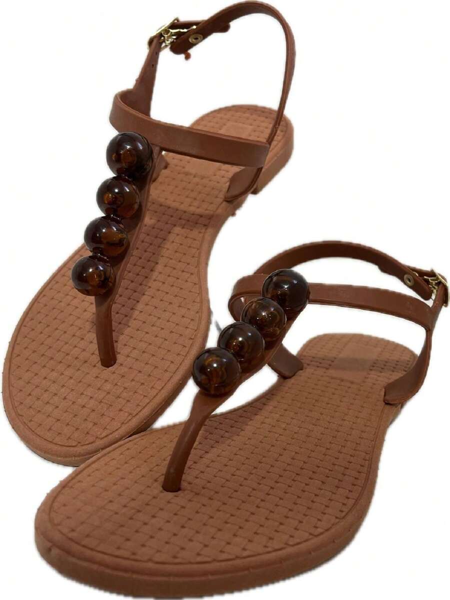 Women's Ball Sandal - 駝色 - 查看 1
