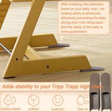 1 Pair Stokke Tripp Trapp High Chair Compatible Telescopic Scooter Set (Various Colours) - Mint Green - View 2