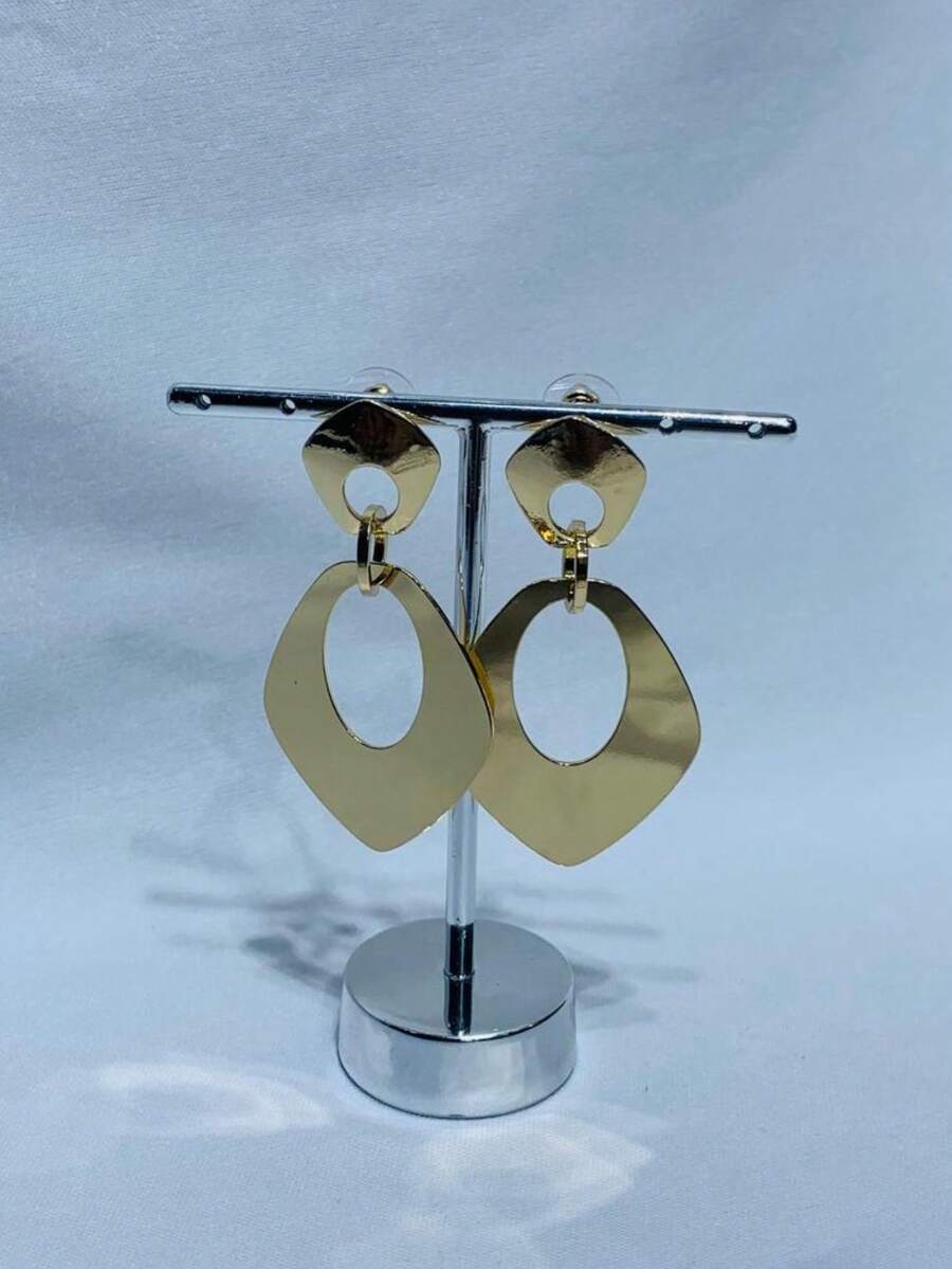 IMPORTED PLATED EARRING - 長的 - 查看 1