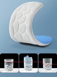 A Pair Of Pebble Massage Insole Men And Women Anti-Odor Super Soft Bottom Feet Breathable Sweat Stepping  Feeling Sports Insoles - Pink - View 4