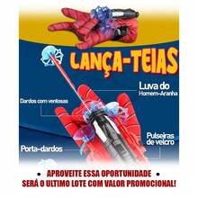 ORIGINAL WEB THROWING GLOVE DART LAUNCHER WITH DURABLE CORD INTERACTIVE CHILDREN'S TOY SUPER HEROES DOLL ROPE SUCTION CUP BOY FUN CHEAP GIFT SPIDER WEBS - 1 蜘蛛手套 - 查看 3