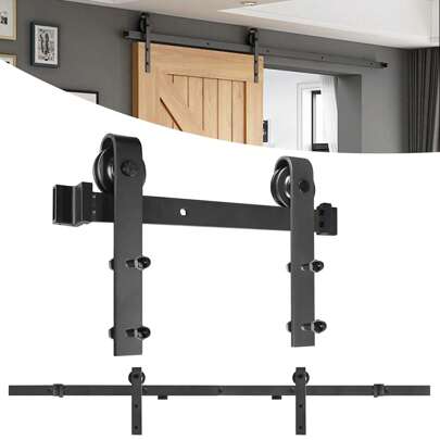 VA-Cerulean Sliding Door Fitting Set 183cm / 200cm / 366cm For Sliding Doors Sliding Door System Fitting Set Guide Rail