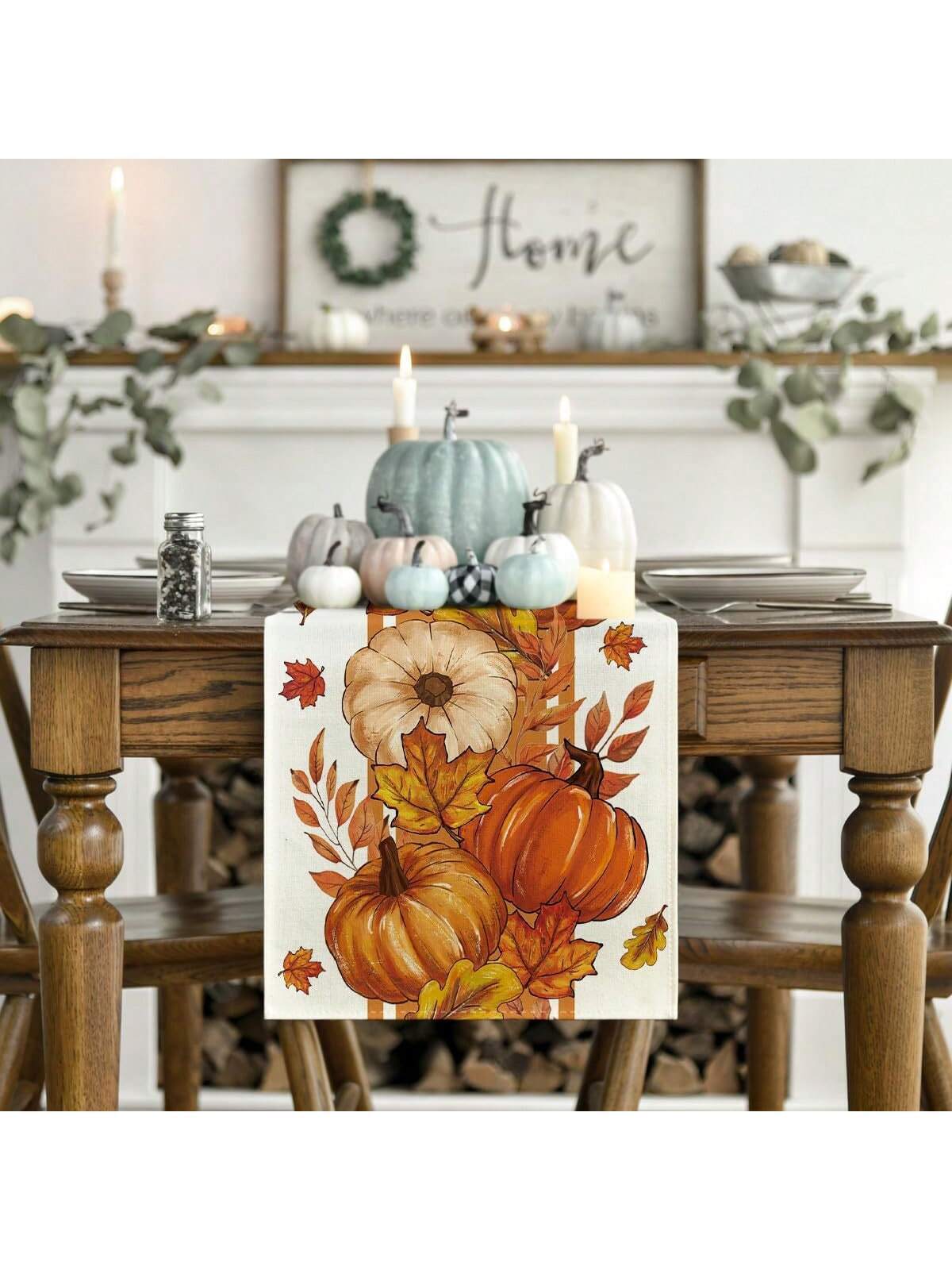 Őszi asztalterítő