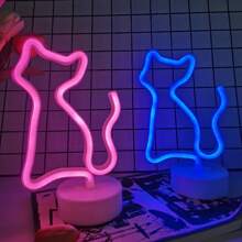 1 件霓虹灯，USB 或电池供电装饰灯，适用于女孩房间、家庭、生日派对、情人节、母亲节礼物、求婚、婚礼装饰（不含电池） - 彩色 - 查看 4