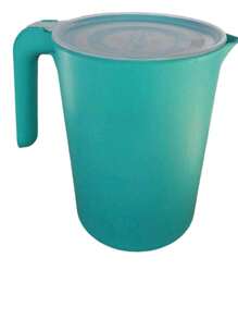 kit 5 potes saladeira com jarra 1,5l verde