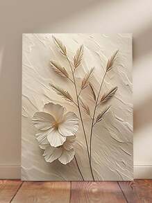 3pcs Minimalist Style Poster, European Style Wall Art, Flowers Wall Decor, Modern Posters, Fashion Artwork Home Decor Ideal Gift, Room Aesthetic Canvas Painting Art Print, Living Room Bedroom Kitchen Bathroom Dormitory Decorative Painting, No Frame Gifts Birthday Graduation