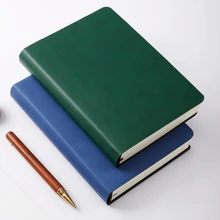 2 cuadernos con tapa blanda A5 grandes - Diario de trabajo y estudio universitario reflexivo - Páginas ultra gruesas y duraderas