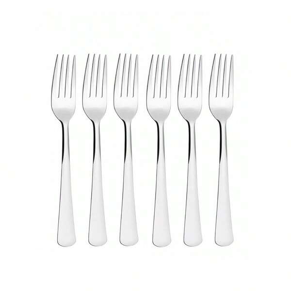 Garfo de Sobremesa Aço Inox Talheres Restaurante Buffet 6un Toronto