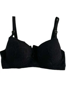 Kit 3 Plus Size Support Bra Reinforced Women's With Lace Cup Thick Adjustable Strap With Underwire - 彩色 - 查看 9
