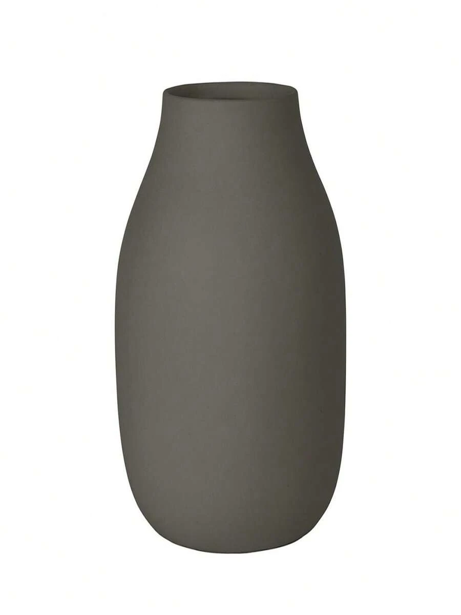 Blomus 66206 6 X 4 In. Colora Porcelain Vase, Steel Grey - Xám - Xem 1
