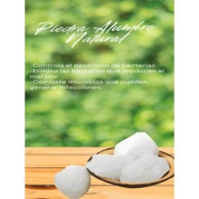 Piedra Alumbre 250g - Blanco - Ver 4