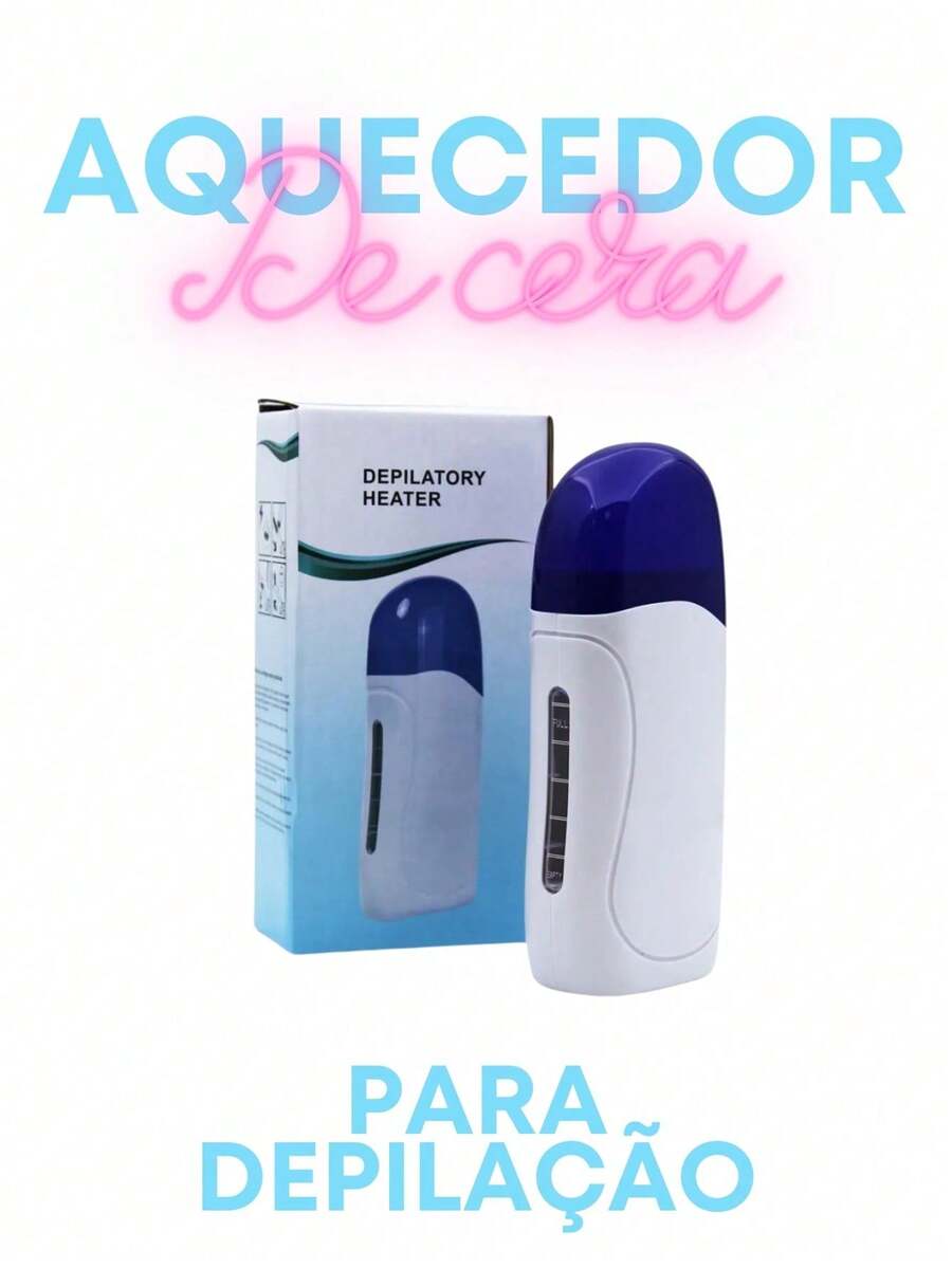 Professional Temperature Depilatory Wax Heater Hair Removal With Hard And Soft Wax - 白色 - 查看 1
