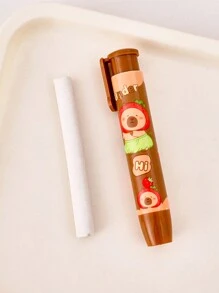 1pc/2pcs/4pcs 随机卡通水豚橡皮擦，学生用伸缩铅笔橡皮擦，可爱水豚橡皮擦，学生绘图橡皮擦，学生奖品奖励橡皮擦